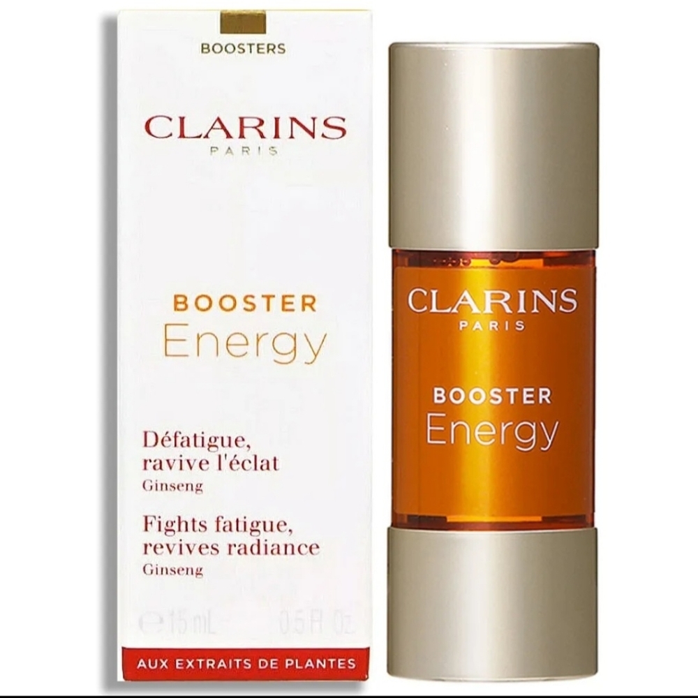 Clarins Energy Booster Drops - Fights Fatigue & Revives Radiance .5 Fl Oz